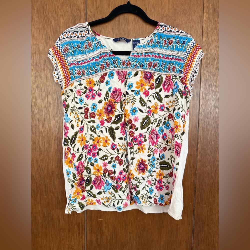 Floral Print Women's Top